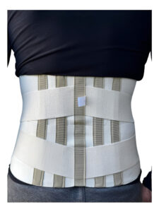 Faja Elástica Lumbar 4 Ballenas Para Columna Y Abdómen - Imagen 3