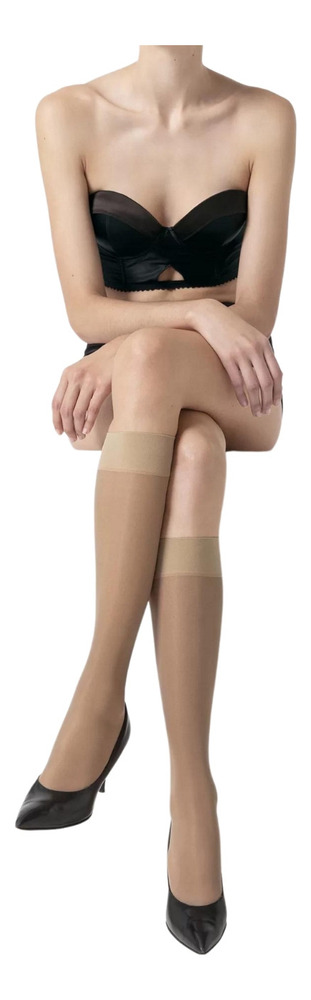 Medias Compresion 15-20 Mujer Poliamida 3/4 Lauda Socks