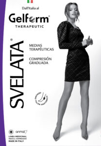 Medias Compresion 18-22 Mujer Poliamida 7/8 Svelata Gelform - Imagen 3