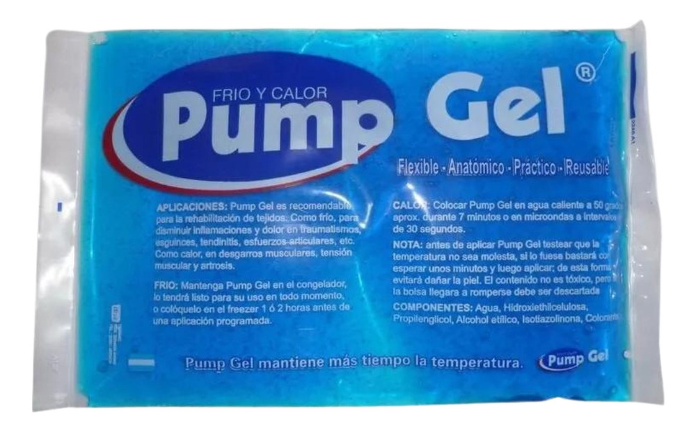 Gel Frio Calor 15x25 Cm Pump Gel Multiuso Tu Ortopedia