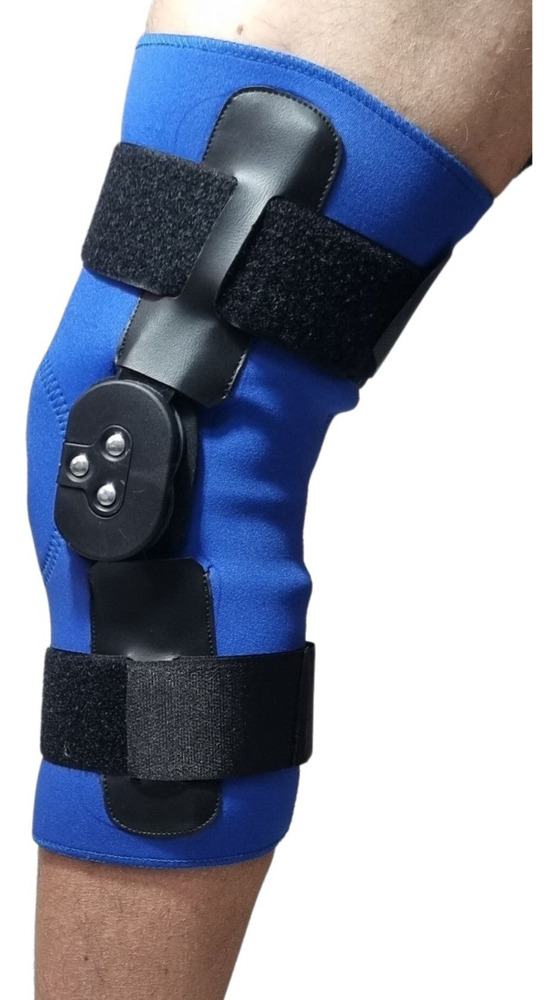 Rodillera Neoprene Regulable Bisagras Policéntrica