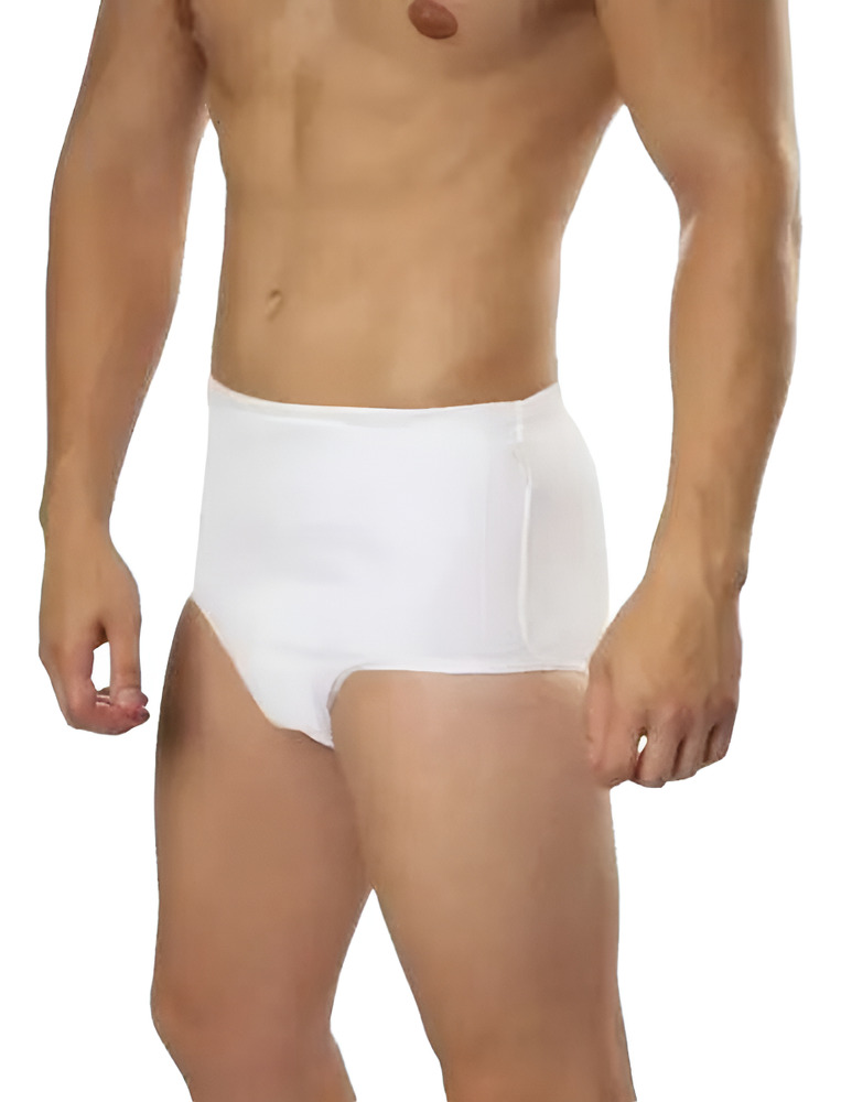 Calzoncillo Hernia Inguinal Suspensor Tiro Corto