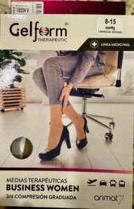 Media Gelform 3/4 Sin Puntera Compresión 8-15mmhg 524v - Imagen 26