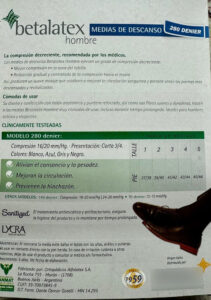 Media De Descanso Compresion Hombre 16-20 280 Italiana - Imagen 14