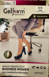 Media Gelform 3/4 Sin Puntera Compresión 8-15mmhg 524v - Imagen 9
