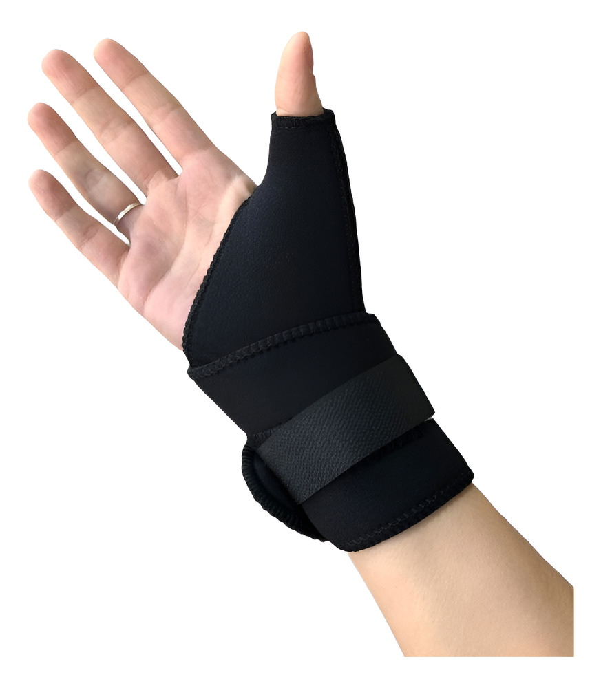 Muñequera Con Inmovilizador Dedo Pulgar Neoprene Flejes