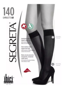 Medias Compresion 3/4 18-22mmhg Descanso Ibici Segreta 140 - Imagen 17