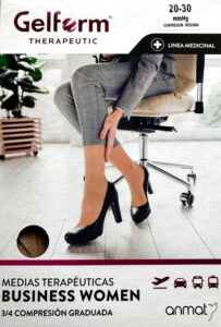 Medias 3/4 Mujer Gelform Compresion 20-30 Mmhg Sin Puntera - Imagen 27