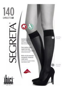 Medias Compresion 3/4 18-22mmhg Descanso Ibici Segreta 140 - Imagen 10