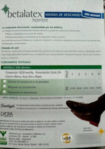 Media De Descanso Compresion Hombre 16-20 280 Italiana - Imagen 32